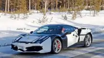 Ferrari 488 Pista Hybrid Spy Foto