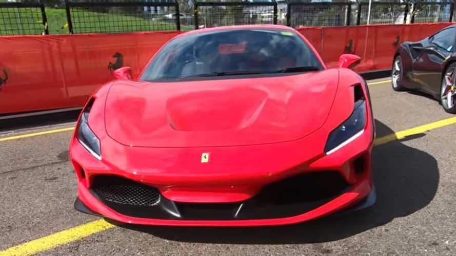 Ferrari F8 Tributo shows impressive acceleration on video