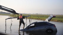 2020 Audi RS Q8 accident in Reeuwijk