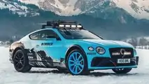 Bentley Continental GT preparación para hielo