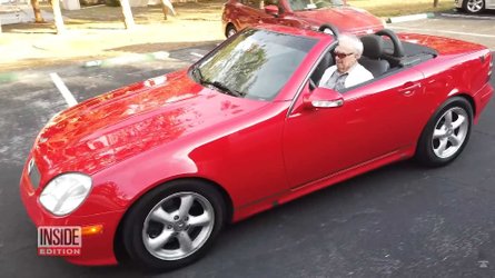 107 year old mercedes driver