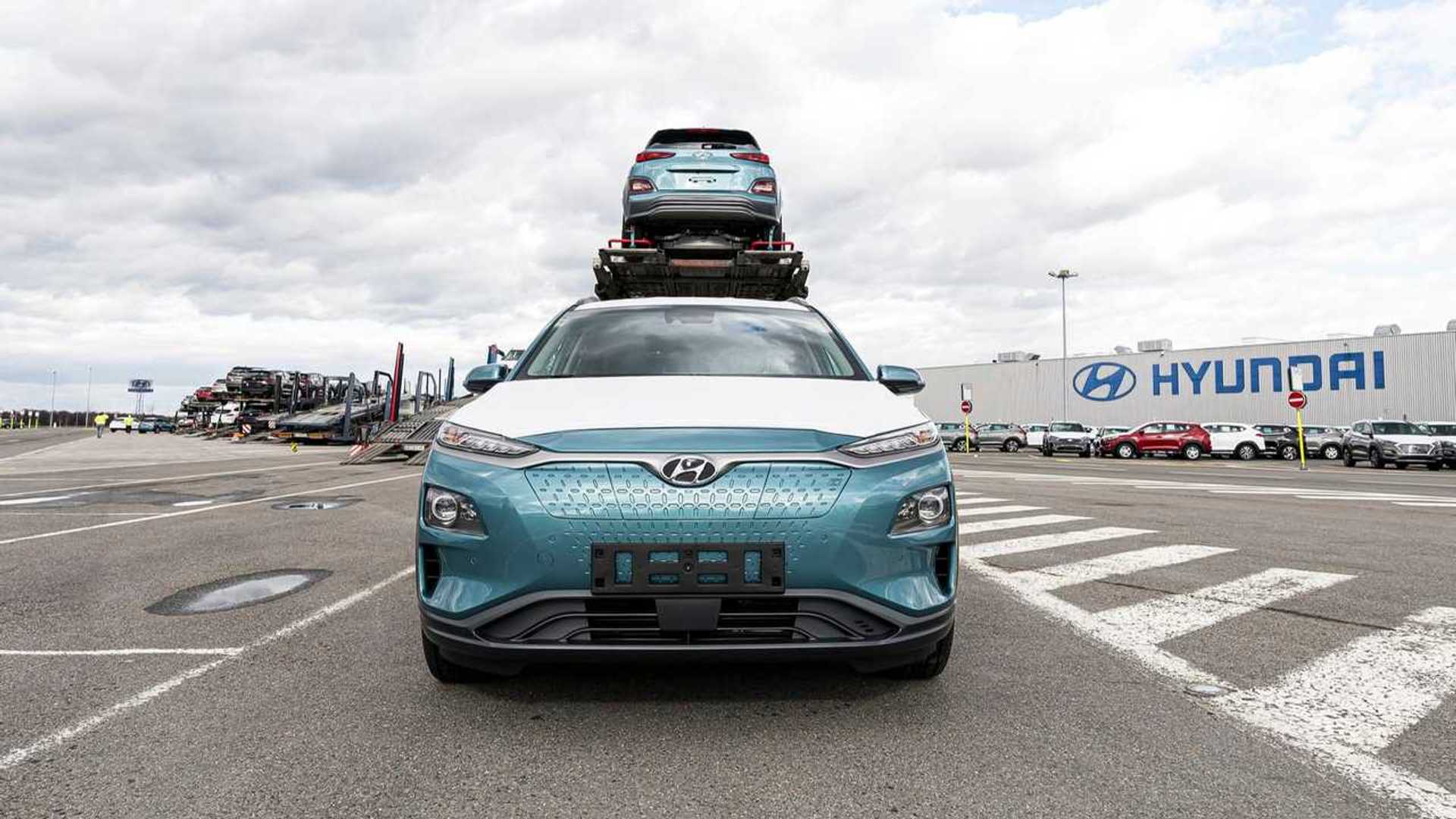 Hyundai Starts Delivery Of Kona Electric From Czechia Plant