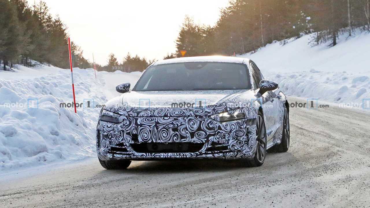 Photo espion Audi e-tron GT