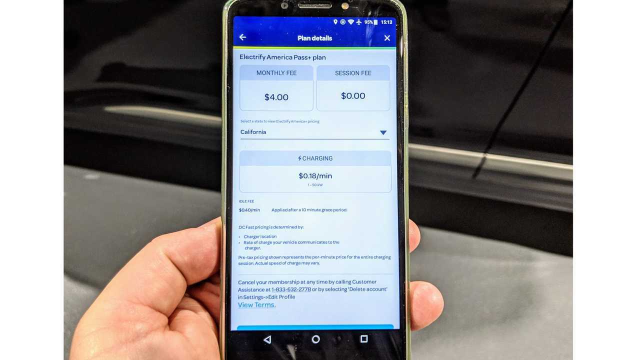 Electrify America app