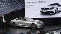 Mercedes S63 AMG Coupe live in New York