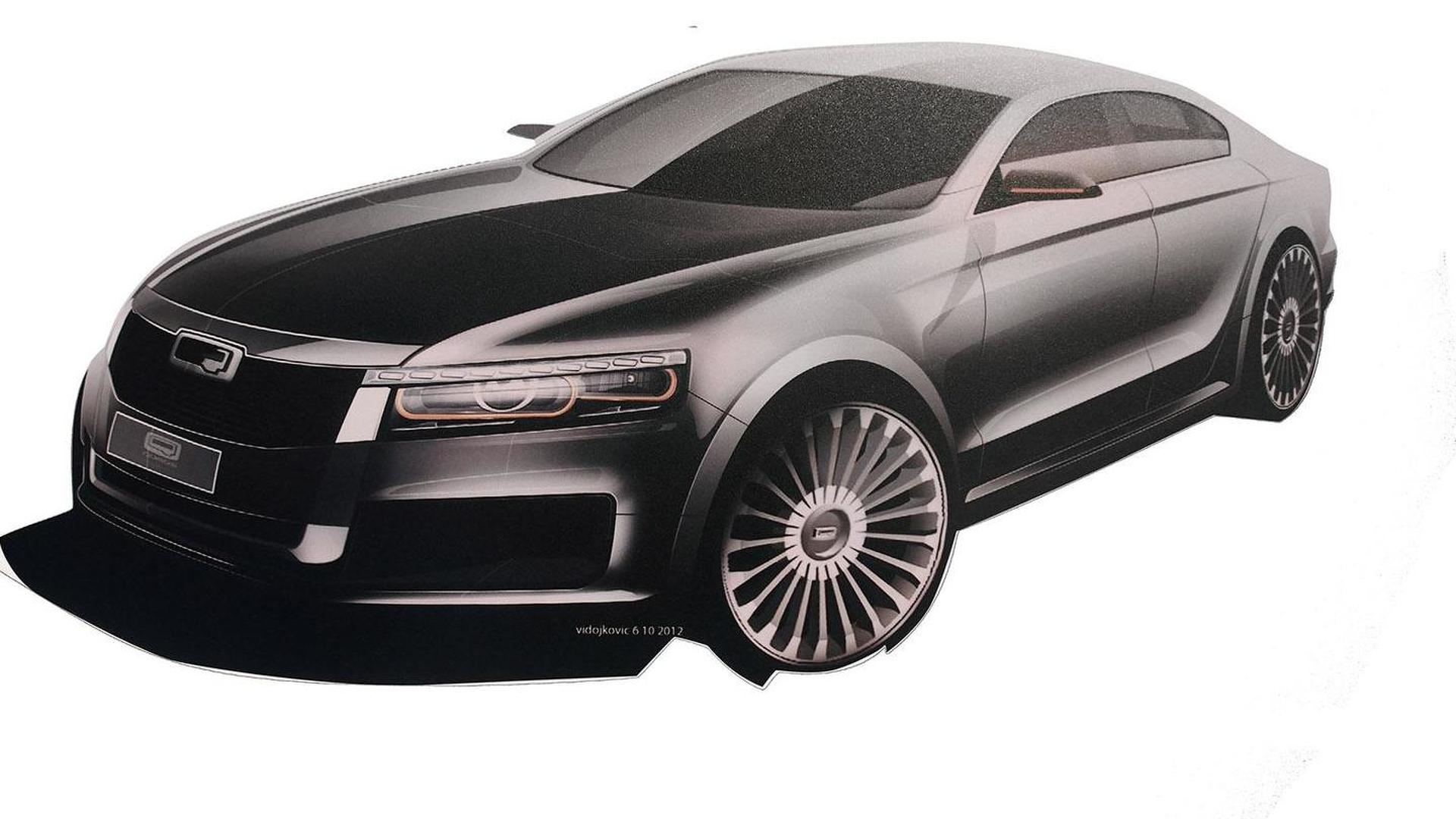 Qoros Working On Bmw 5 Series Sized Model And Seven Seat Suv