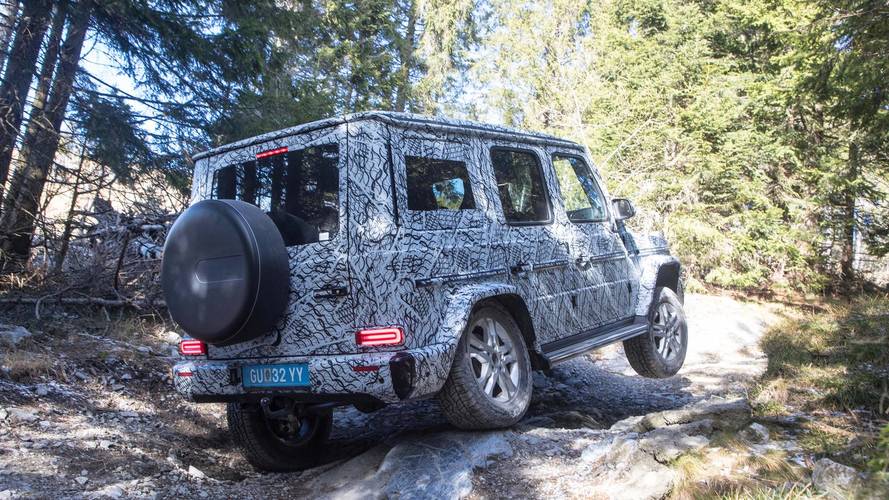 New Mercedes G-Class 2018 passenger ride