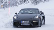 2019 Porsche Cayman GT4 casus fotoğraflar