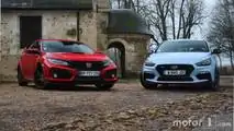 Honda Civic Type R vs Hyundai i30 N