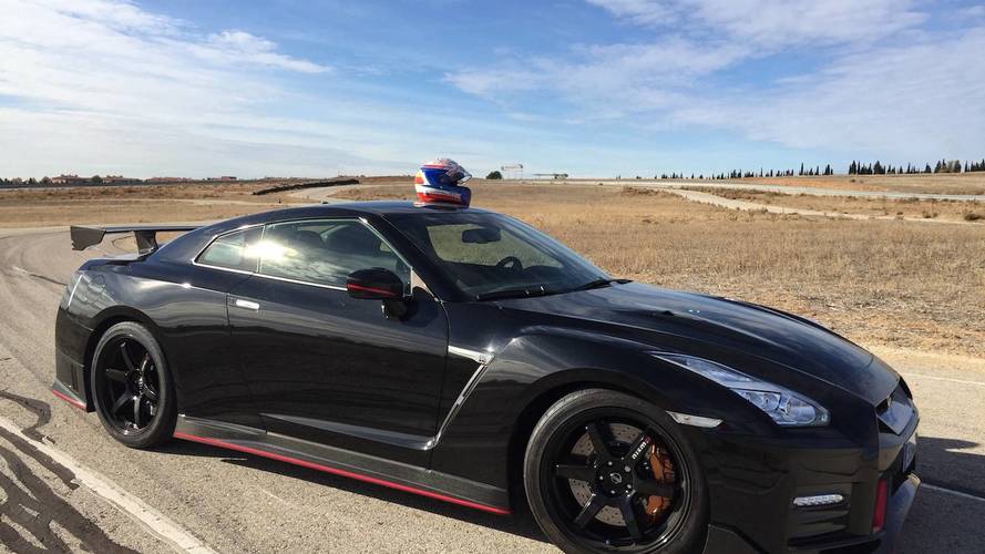 Nissan GT-R y Marc Gené en el INTA