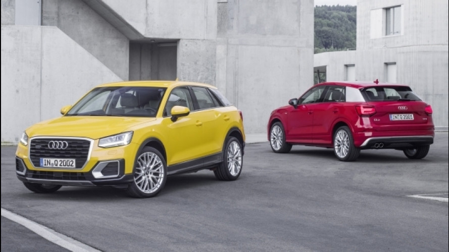 Audi Q2, col 1.0 TFSI costa 25.000 euro