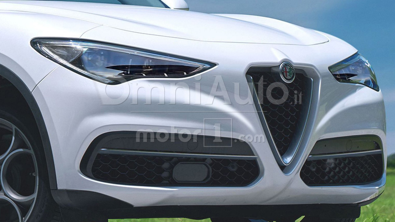 SUV Alfa Romeo grande il rendering