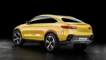 Mercedes-Benz GLC Coupe concept leaked image