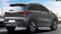 Kia KX3 concept leaked images