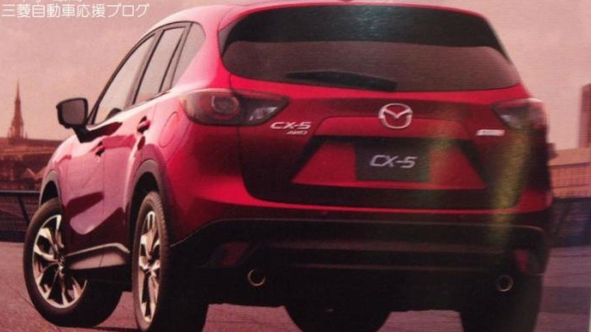 15 16 Mazda Cx 5 Facelift Brochure Leak