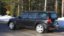 2016 Skoda Snowman chassis testing mule spy photo