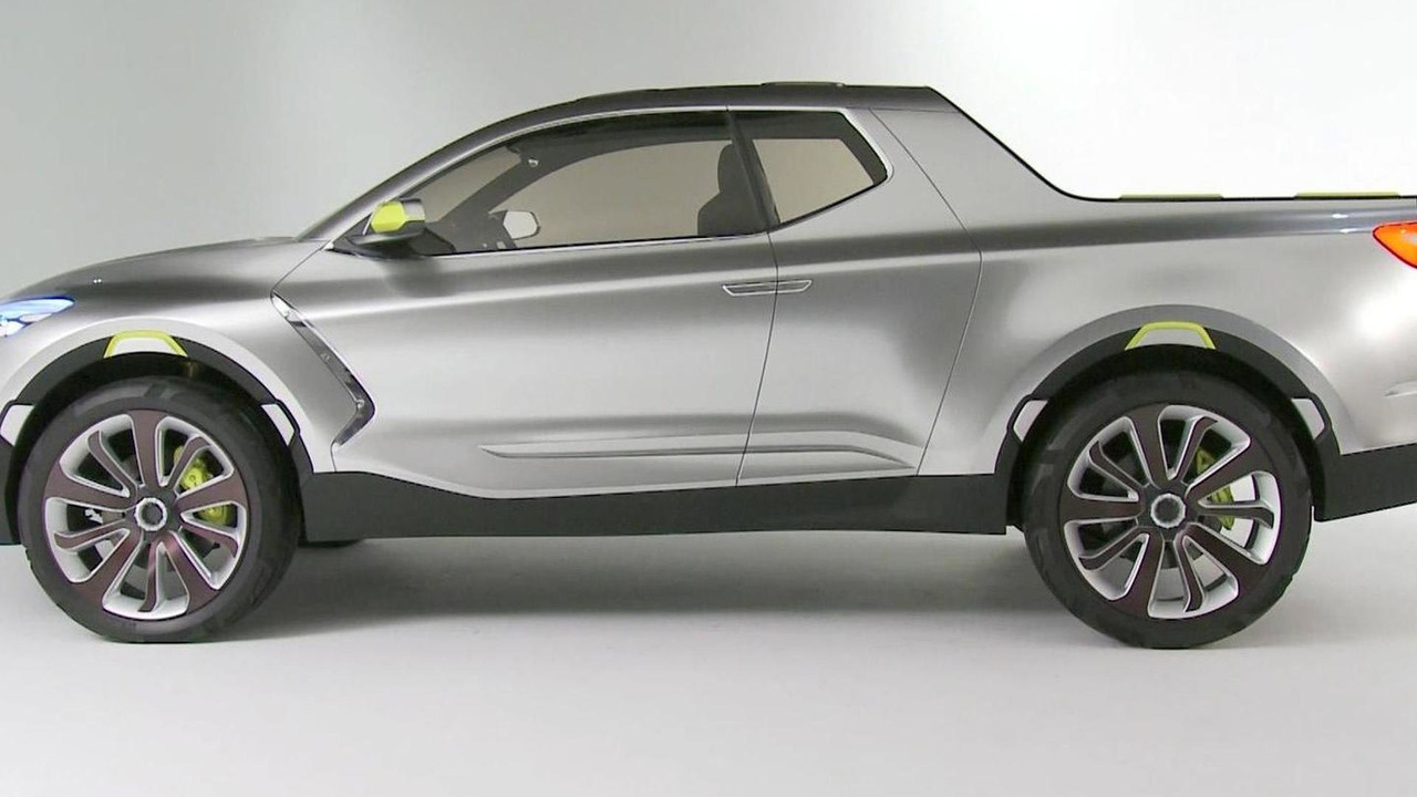 Hyundai Santa Cruz Crossover Truck Concept Motor1 Photos Hyundai Santa Cruz Crossover Truck Concept