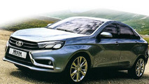Lada Vesta leaked photo
