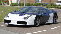Ferrari 458 Speciale Spider spy photo