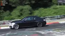 2018 BMW M2 CS screenshot from spy video