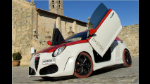 Italiener mit rotem Schuh