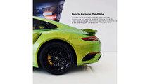 Porsche 911 Turbo S Python Green Chromaflair