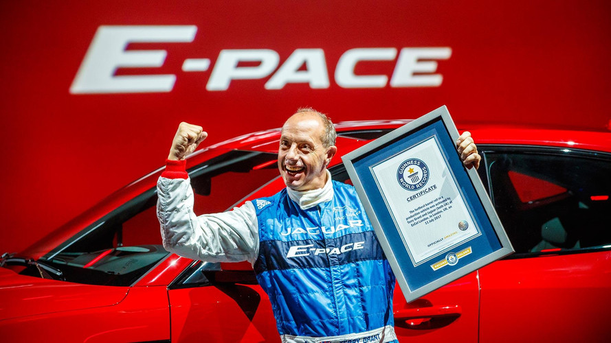 Jaguar E-Pace Barrel Roll