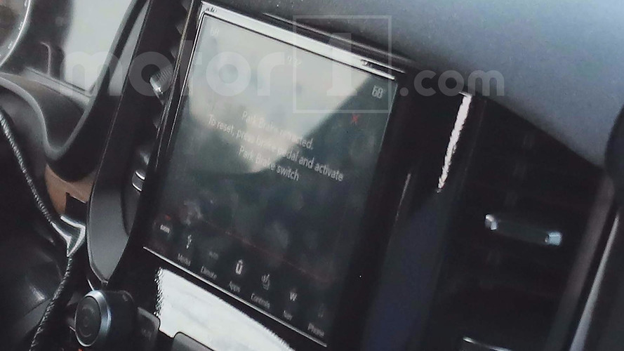 2019 Ram 1500 interior spy photo