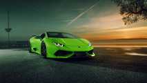 Lamborghini Huracan Spyder wide body by Novitec