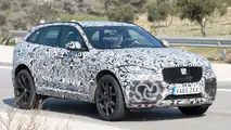 Jaguar F-Pace SVR Spy Shots