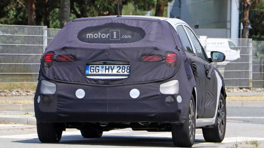 2018 Hyundai i20 facelift spy photo