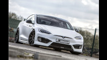 Tiefergelegter Tesla