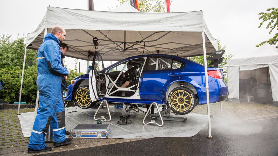 Subaru WRX STI Type RA at the Nurburgring