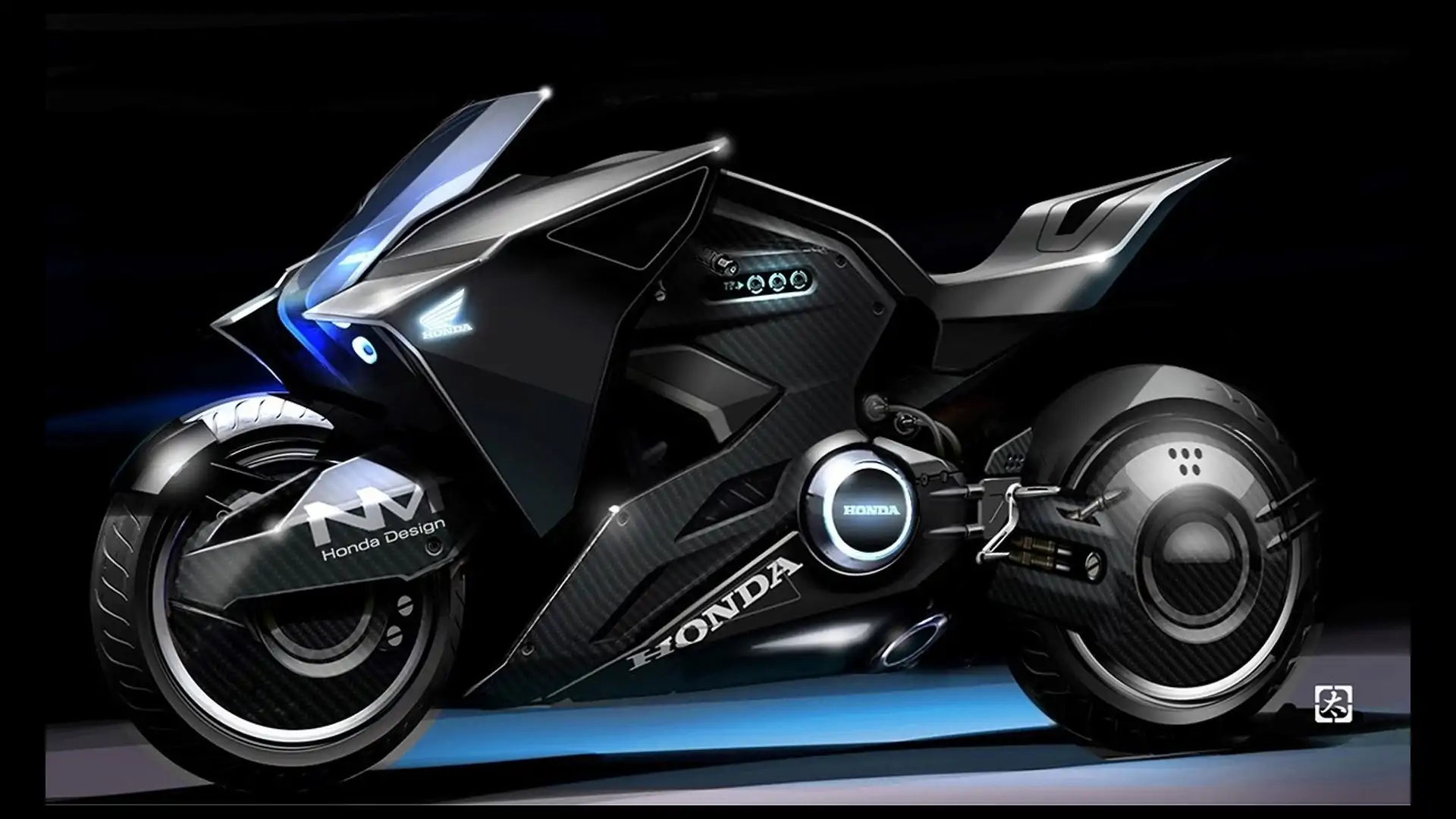 ホンダソウイチ GHOST Moto futurista da Honda será pilotada por Scarlett Johansson em filme