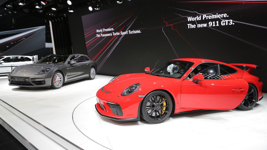 2018 Porsche 911 GT3 photos live Geneva