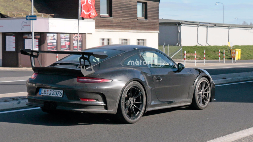 Porsche 911 GT3 RS Refresh Spy Pics
