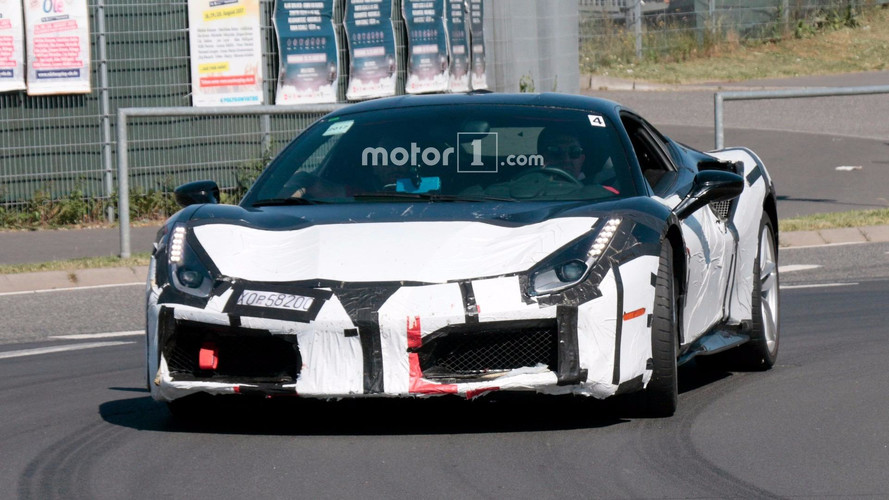 Ferrari 488 Hybrid Spy Shots