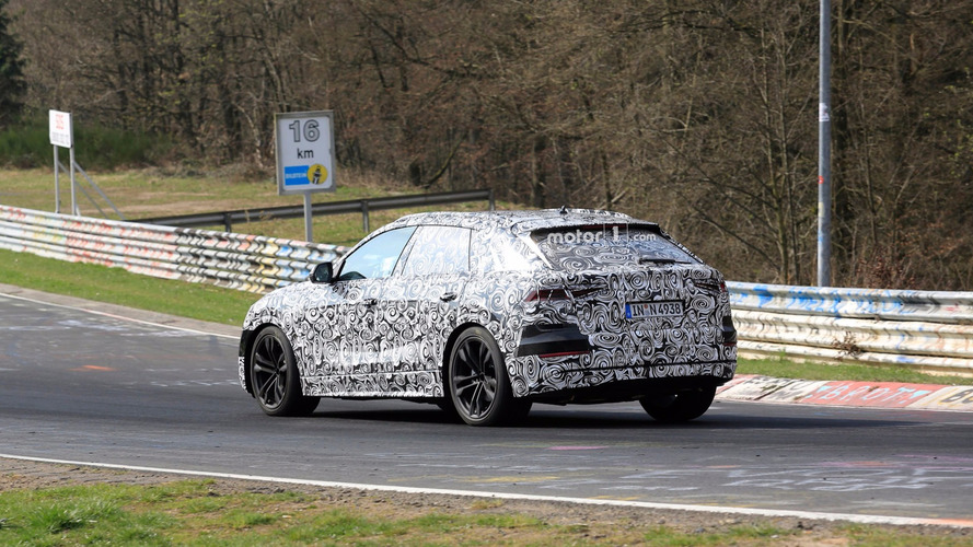 Audi Q8 spied at the Nurburgring