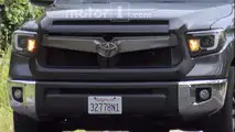 Toyota Tundra with Camry grille