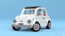Fiat 500F Lego kit