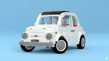 Fiat 500F Lego kit