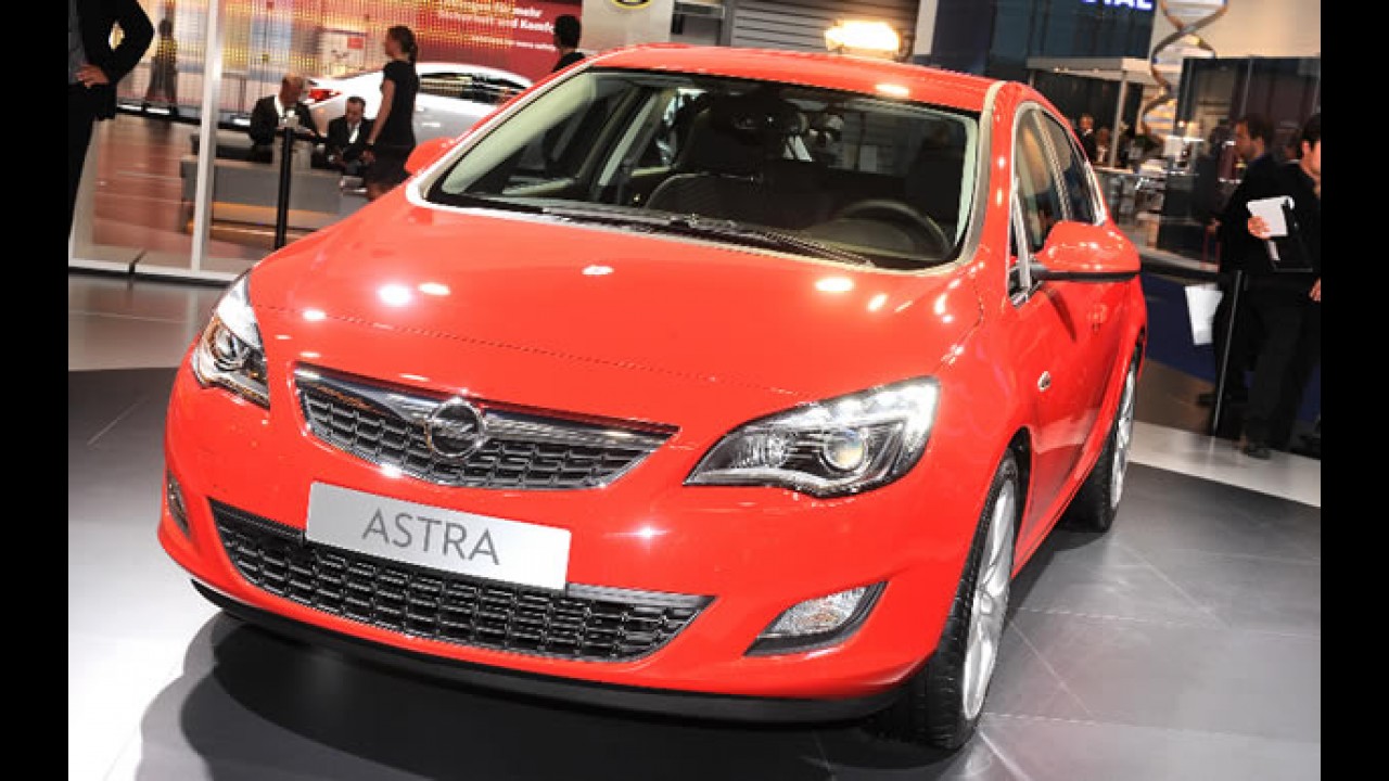Salão de Frankfurt: Fotos do Novo Opel Astra 2010