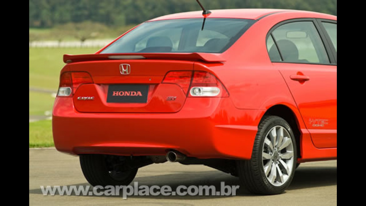 Honda lança oficialmente o New Civic 2009 - Preço inicial sobe para R$ 64.365