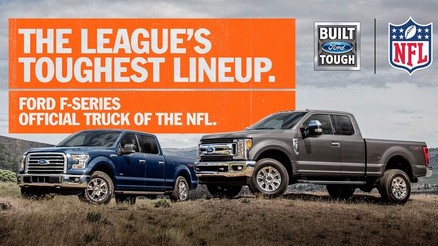 Ford F-Series is now the official truck of the NFL