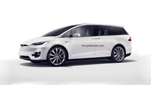 Tesla Minivan Concept Theophilus Chin