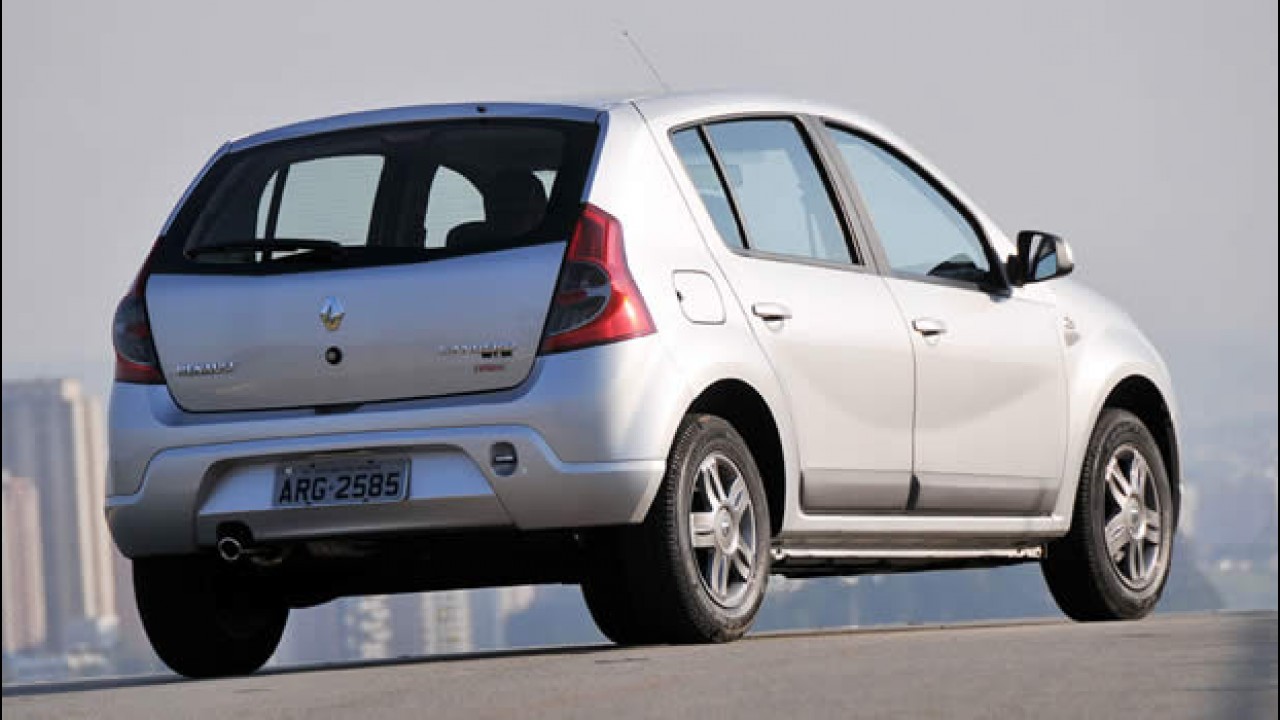 Renault lança o Sandero Vibe - Série especial com visual esportivo custa R$ 40.700