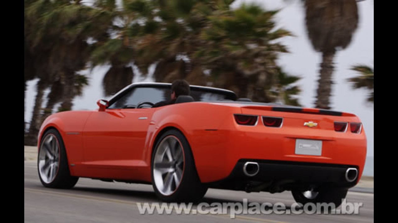 Chevrolet Camaro Conversível também estará no Salão do Automóvel de SP
