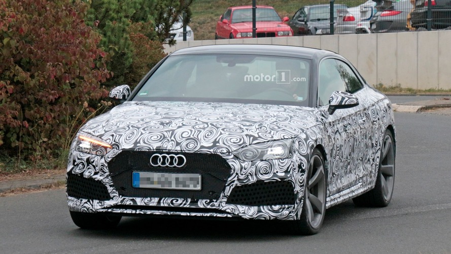 Audi RS5 Spy Photos