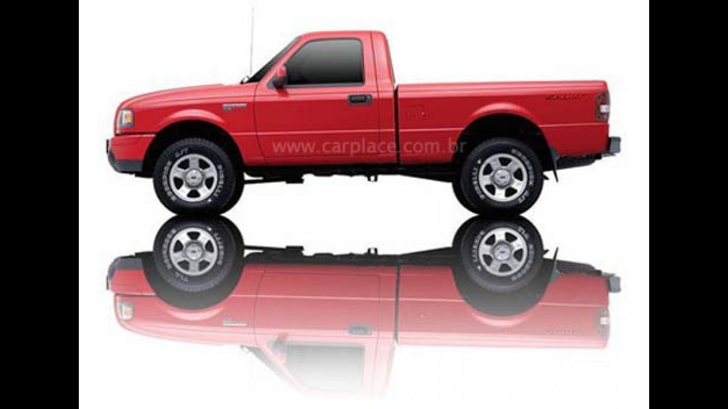 Ford Ranger Sport 2008 cabine simples - Veja fotos oficiais da nova versão