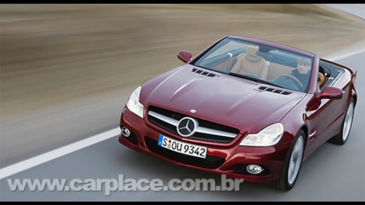 Mercedes-Benz revela oficialmente detalhes e imagens da nova SL 2009
